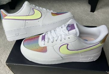 Sizes Women 8,7.5, 7,6 Conversion Sizes to Men 6.5, 5.5 ,4.5 Nike Air Force 1 Easter
