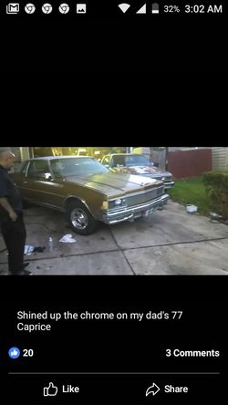 2 door 77 Caprice classic 15,000 thousand miles on this rebuilt 350 motor. All power. Runs great! Great project car