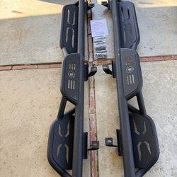   SUORTO for Bronco Running Boards Drop Side Steps Compatible with 2021 2022 2023 2024 Ford Bronco 4 Doors, Heavy-Duty Steel Paintable Nerf Bars Step 