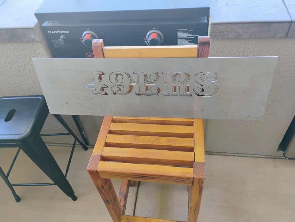 10" X 34" Stainless Steel 9er Sign