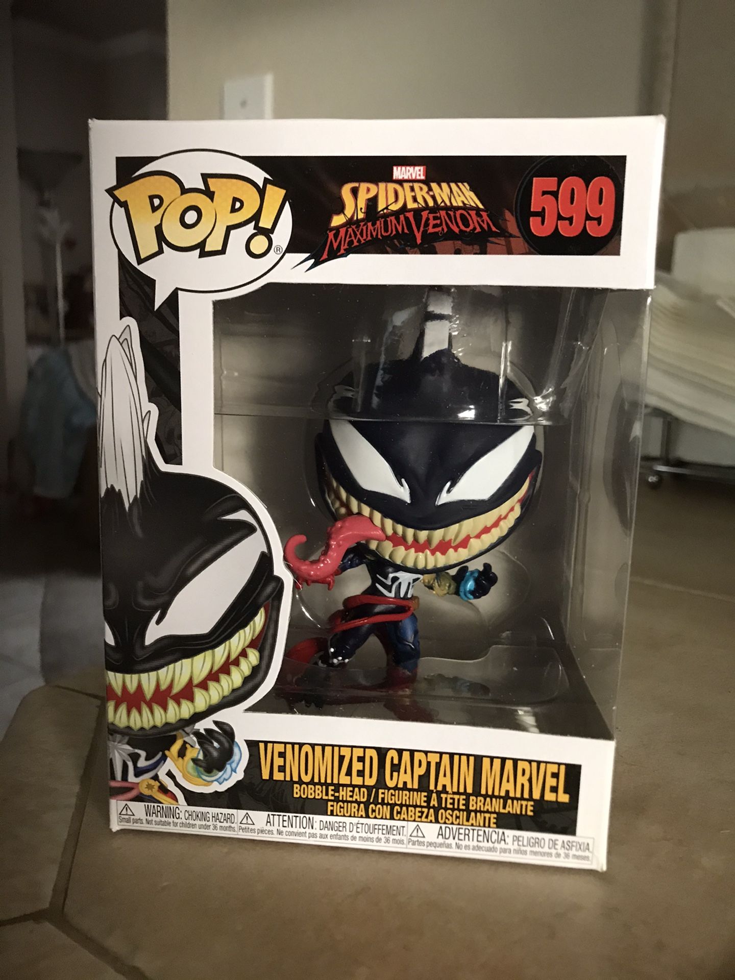 Funko pop Venomized Captain Marvel