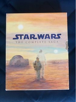Star Wars: The Complete Saga (Blu-ray, 9-Disc Box Set) Episodes I II III IV V VI