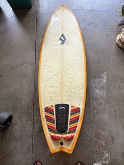 J7 5’10” Fish Shortboard - $80