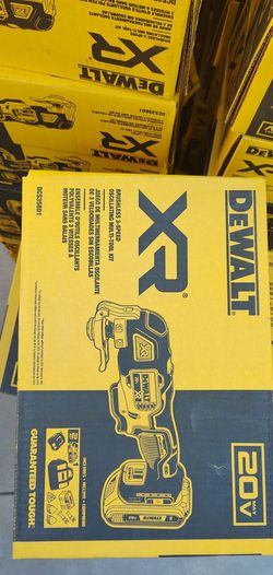 DeWalt 20 volt XR brushless 3-speed oscillating multi-tool kit..$120...firm on price... brand new... pickup only....