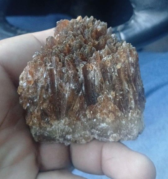 Raw Amber Calcite