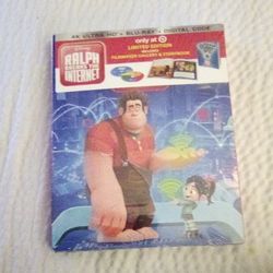 RALPH BREAKS THE INTERNET 4K NEW UNOPENED