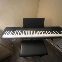 Casio piano set 