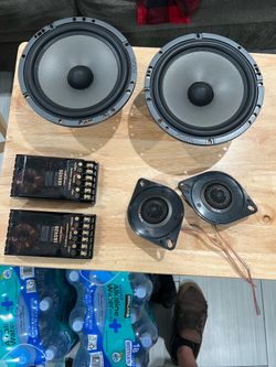 USED FOCAL POLYGLASS COMPONENTS SPEAKERS FRANCE MADE
