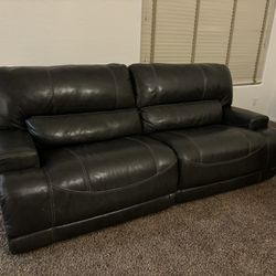 Leather Electric Recliner Sofas 