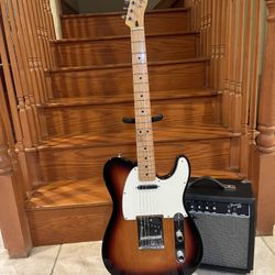 Fender MIM Telecaster W/ Fender Amp