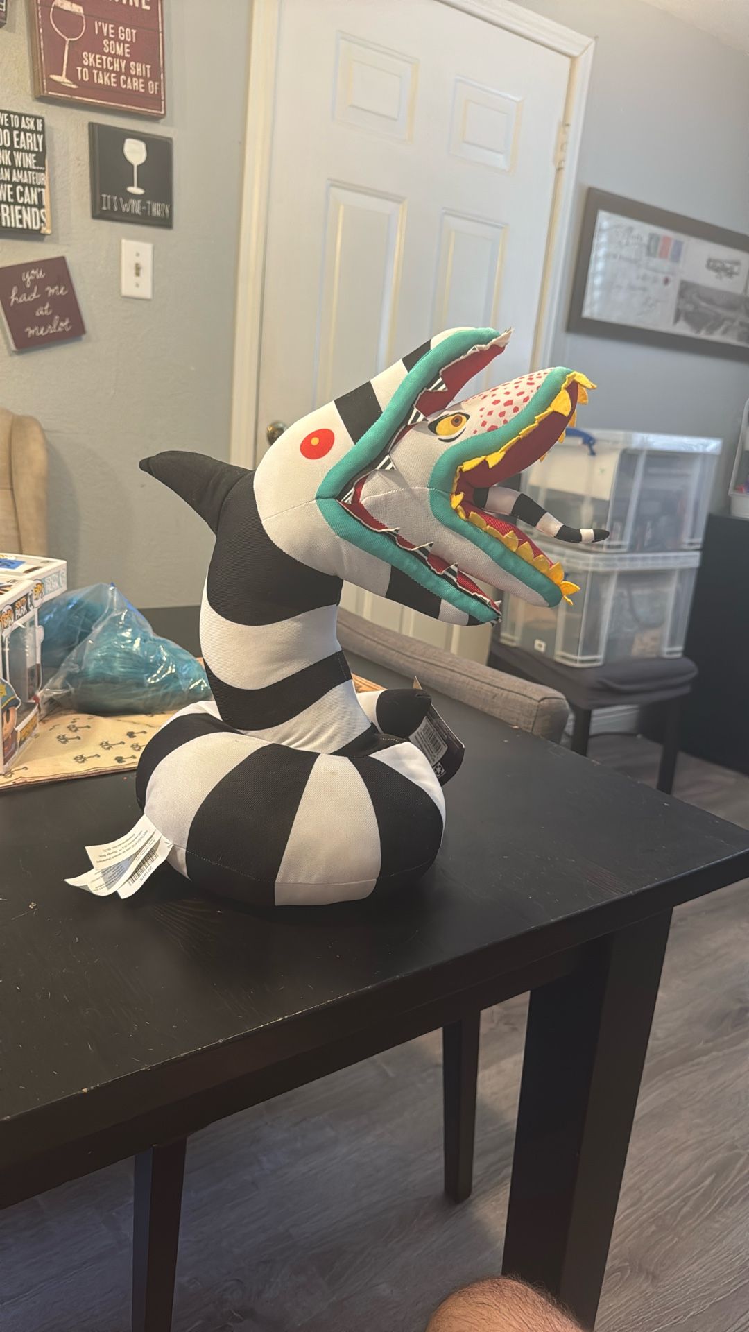 Beetlejuice Sandworm Halloween Greeter