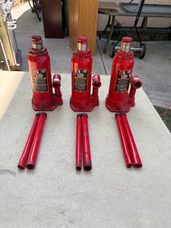 Torin Big Red 6-Ton Hydraulic Bottle Jacks