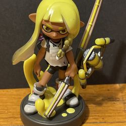 Inkling Yellow Splatoon 3 Nintendo Amiibo 