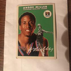 Andre Miller Fleer Tradition Basketball Card