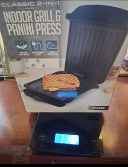 OVENTE 2-Serving Electric Indoor Grill & Panini Press