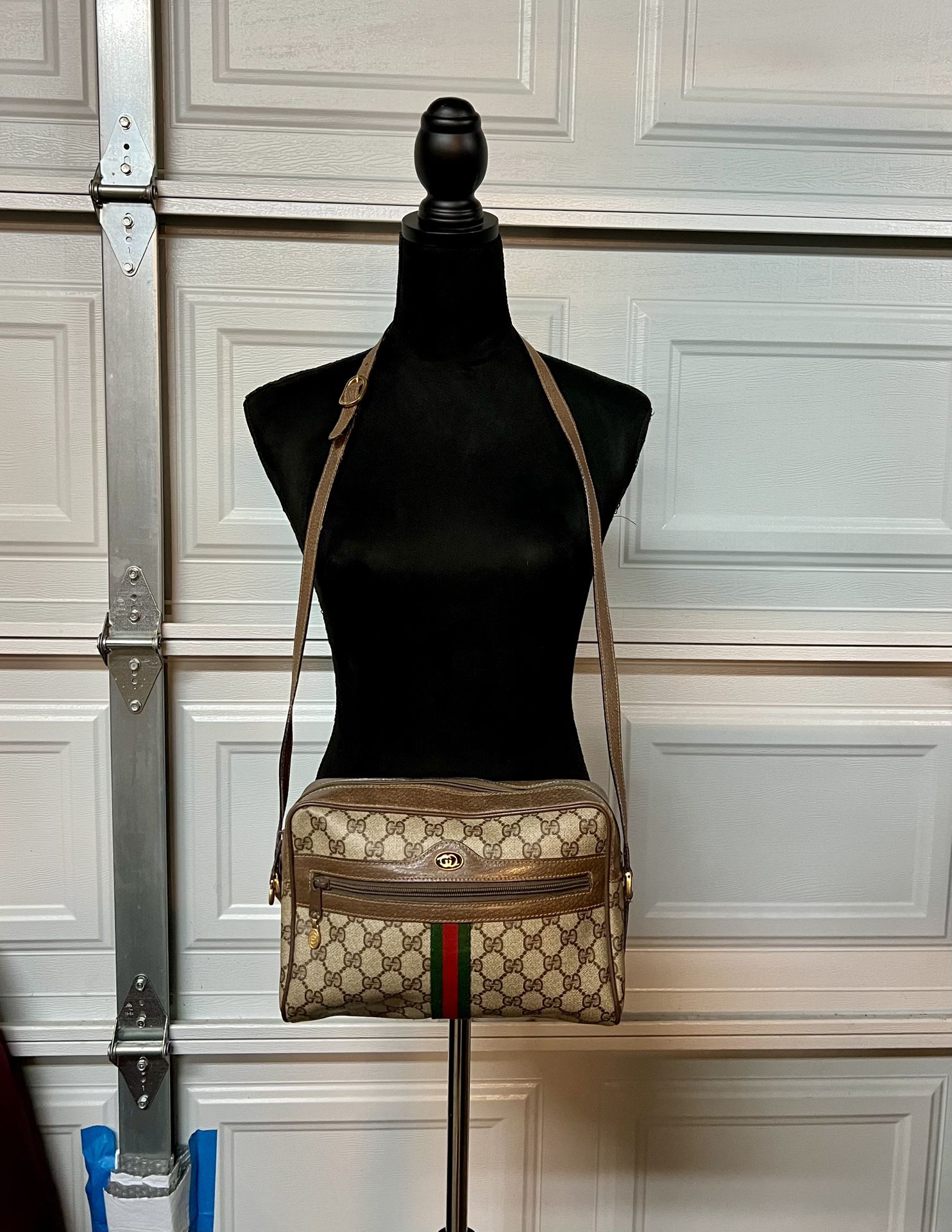 100% AUTHENTIC Gucci Ophidia Sherry Line Crossbody Bag