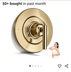 3796: New T2901BN Shower Valve Trim Kit Compatible with Moen, Gold
Compatible with Moen T2901BL Gibson Posi-Temp, Single Handle Trim Replacement, Valv