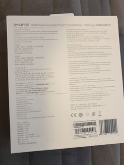 1more Stylish Dual-dynamic Driver Bluetooth In-Ear Headphones - Pink (Brand New)