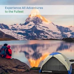2-Person Waterproof Lightweight Camping & Hiking Tent

