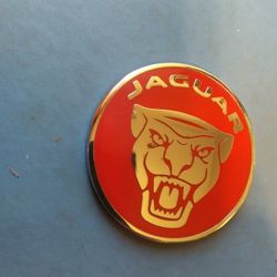 NEW RED JAGUAR CAR EMBLEM