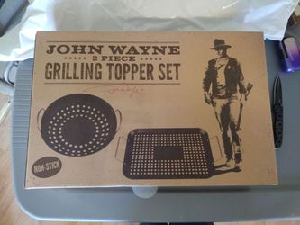 2-Piece Non-Stick Grilling Topper Set
