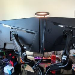Swivel Dual Monitor Support 