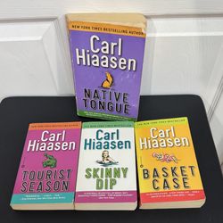 4 Karl Hiaasen Book just $5 for All