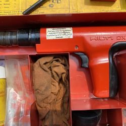 Hilti DX 350 Powder Actuated Nail Gun 