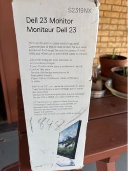 Dell monitor, new