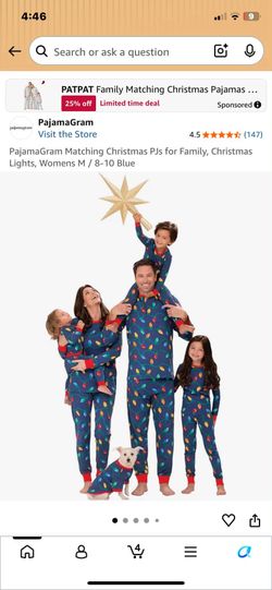 Christmas PJs Size MED 6 Available