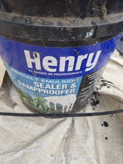 Henry Asphalt emulsion sealer Dampproofer