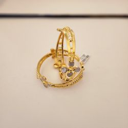 BANGLES women 22k Gold Plated Never Fades