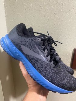 Brooks Launch 6 Mens Running shoes Size 10.5 Black-Blue  new no box