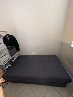 Sofa Couch Transform Into Bed (Plug To Charge Your Phone)