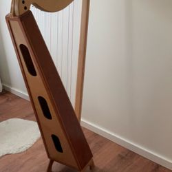 HARP smart wood 29 Strings Plus All 3 Levels Of Spiral Bounds Books And DVD And Extra Strings And Tuning Forks