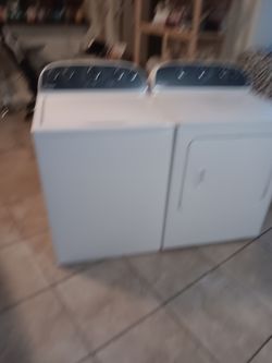 Whirpool washer and dryer