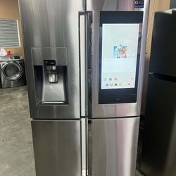 Samsung Family Hub 4-Door Smart Fridge – Stainless Steel