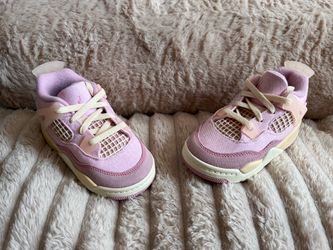 Jordan 4 Retro Pink Trainers Size 8C