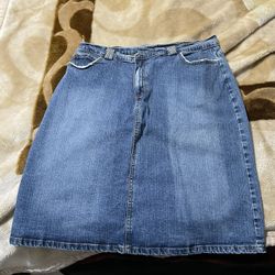 Jean Skirt
