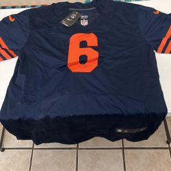NFL Chicago Bears Cutler 6 Jersey