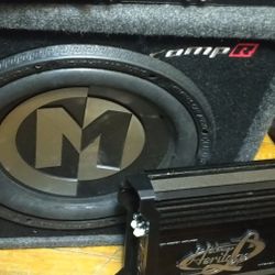 Sub And Amplifier 