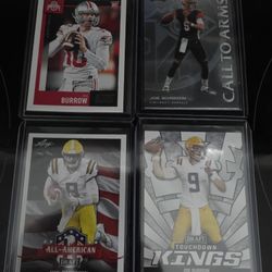 Joe Burrow Rookie Lot (4)