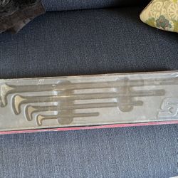 Snap-On 4-piece Rolling Head Prybar Set