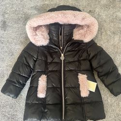 Michael Kors toddler girl winter jacket 3T new