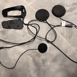 Cardo helmet speakers & mic