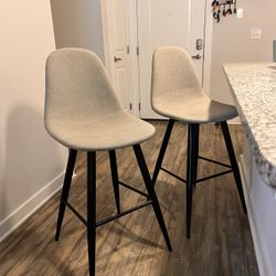 Modern Grey Stools