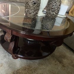 Living Room Coffee Table And Lamp Table 