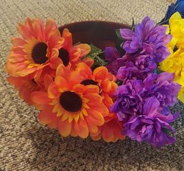 ARTIFICIAL NEW 6 FLOWERS FOR ALL $7