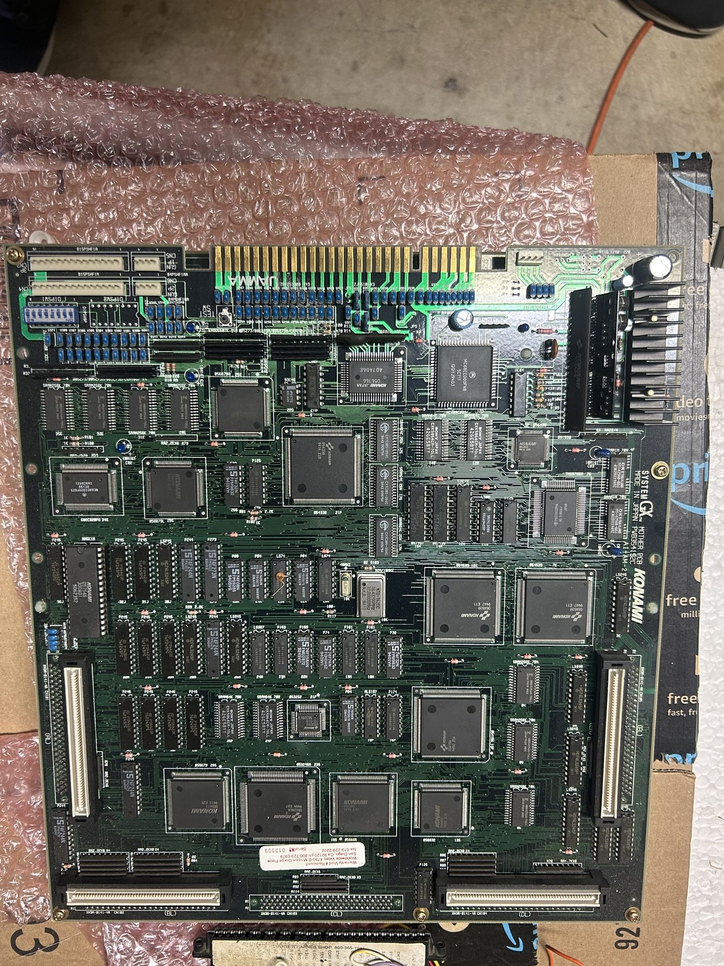 Konami GX System Soccer Superstars 4 Player Kit Arcade Video Game