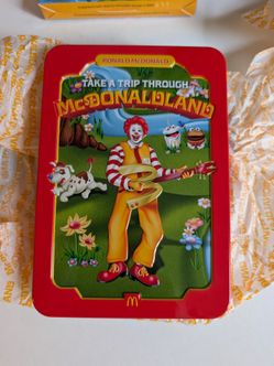 McDonald's McDonaldland Ronald McDonald Collectible Tin
